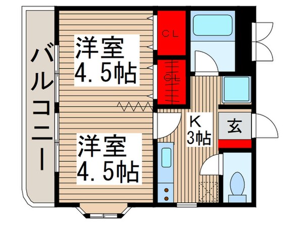 レジデンス水村の物件間取画像